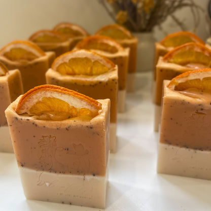 Orange and Cinnamon Soap